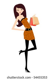 girl with bag