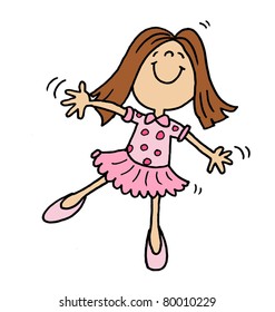 Girl Ballet Dancing