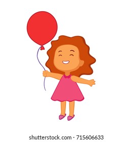 Girl with baloon