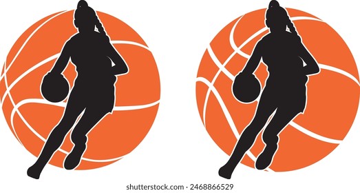 Girl Basketball Players, Basketball vector files