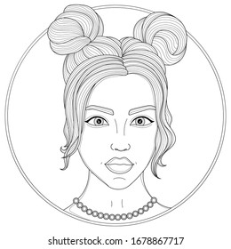 23,764 Beautiful women coloring pages Images, Stock Photos & Vectors ...