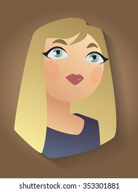 girl with blond hair