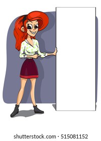 girl with board