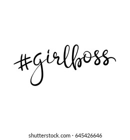 Girl Boss Hash Tag