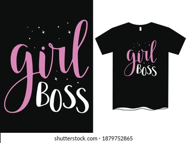 Girl boss- T-Shirt for women