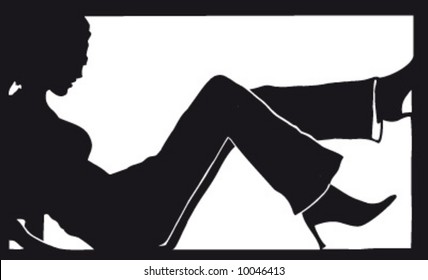 Girl in Box