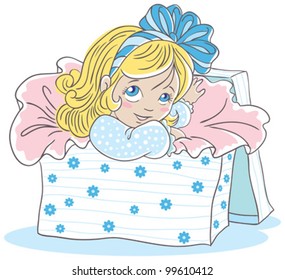 	Girl in box