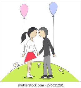girl and boy