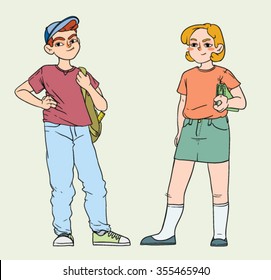 girl and boy