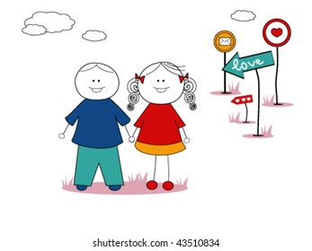 girl and boy