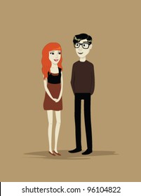 Girl and boy