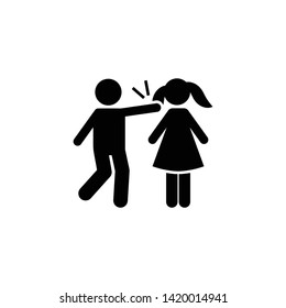 Girl, boy, hair, angry icon. Element of children pictogram. Premium quality graphic design icon. Signs and symbols collection icon