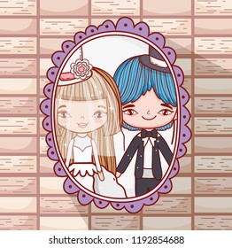 girl and boy romantic marriage pictures