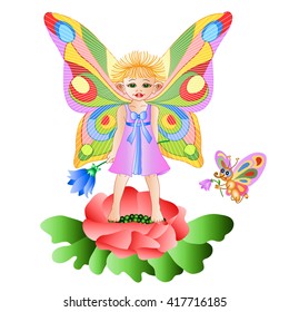 Girl Butterfly