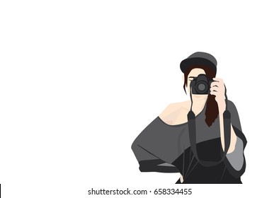 A Girl and A Camera Photography.