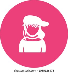 Girl in Cap