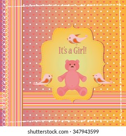 It's a girl card