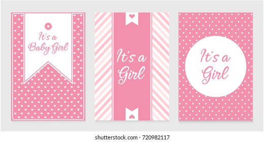 It's a girl card or background. vector illustration.