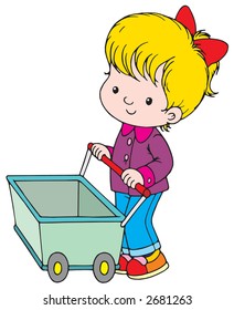 girl with the carriage
