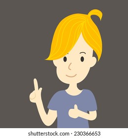 Girl cartoon