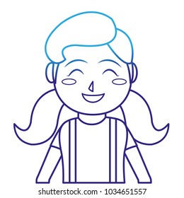 Girl cartoon design