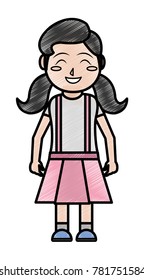 Girl cartoon design