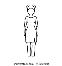 girl cartoon icon