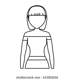girl cartoon icon
