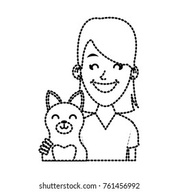 Girl with cat