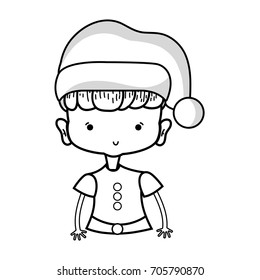 girl celebrating merry christmas