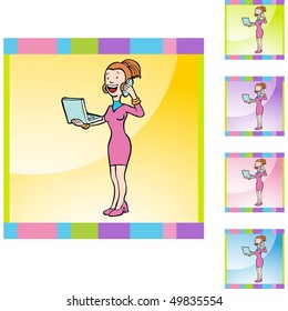 Girl Chatting