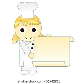 Girl Chef Menu