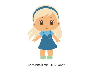 Girl Chibi Character Vector 13