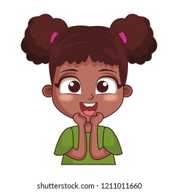 Girl children cartoon
