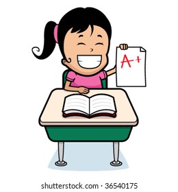 Girl Classroom