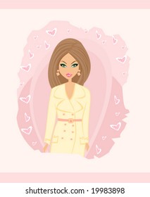 girl in coat
