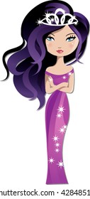 Girl with crown
