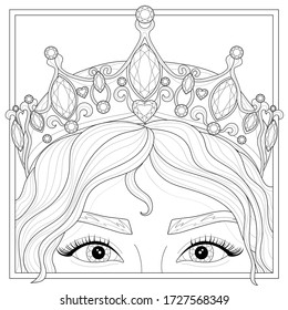 Queen Crown Coloring Pages : 1 / Table of contents opulent crown
