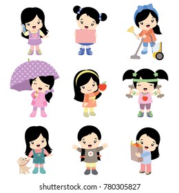 Girl Daily Activities