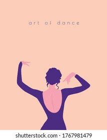 Girl In Dance, Movement, Body Dynamics, Dance Styles, Contemporary, Girl In Dress, Hands On Top
