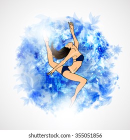 Girl dancing