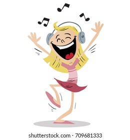 Girl dancing
