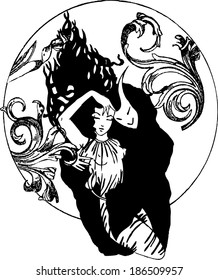 girl and demon