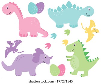 Girl Dinosaurs / Pink Dinosaurs