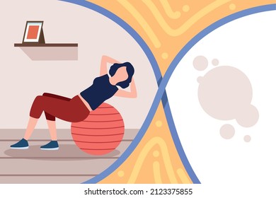 Mädchen, die mit dem Ball sitzen