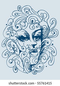 Girl Doodle