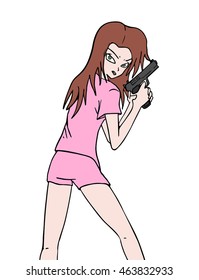 girl draw