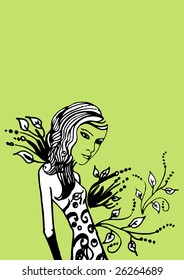 girl drawing