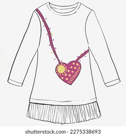 Girl dress print. Fashion and more