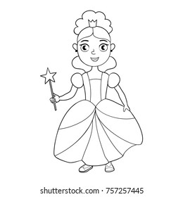 a girl dressed as a princess